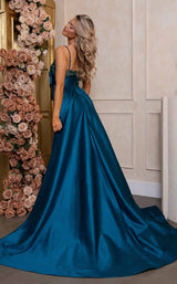 18 of 18 Rachel Allan 40416 Black/Peacock