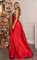17 of 18 Rachel Allan 40416 Black/Red