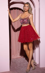 2 of 28 Rachel Allan 40477 Burgundy