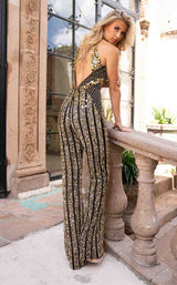 8 of 11 Rachel Allan 50302 Black/Gold
