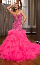 2 of 4 Rachel Allan 50346 Hot Pink