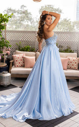5 of 5 Rachel Allan 50368 Powder Blue