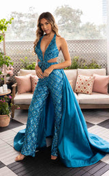 2 of 4 Rachel Allan 50375 Turquoise