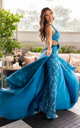 4 of 4 Rachel Allan 50375 Turquoise