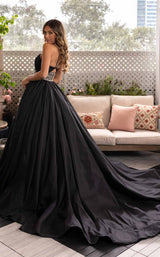 3 of 4 Rachel Allan 50376 Black Multi