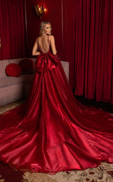 3 of 4 Rachel Allan 50386 Red/Fuchsia