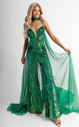 1 of 6 Rachel Allan 50391 Jumpsuit