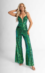 2 of 6 Rachel Allan 50391 Jumpsuit