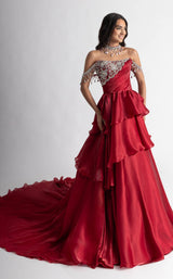 4 of 6 Rachel Allan 50401 Dress