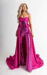 3 of 8 Rachel Allan 50403 Jumpsuit