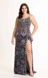 19 of 58 Rachel Allan 70002 Dress