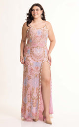 38 of 58 Rachel Allan 70002 Dress