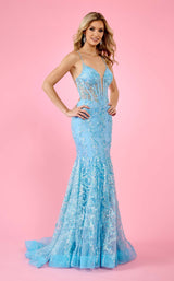 3 of 14 Rachel Allan 70491 Powder Blue