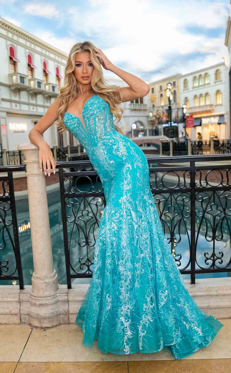 Rachel Allan 70491 Powder Blue