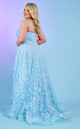10 of 10 Rachel Allan 70557W Powder Blue