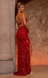 7 of 10 Rachel Allan 70722 Red