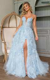 1 of 11 Rachel Allan 70724 Powder Blue