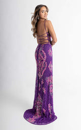 18 of 18 Rachel Allan 70734 Dress