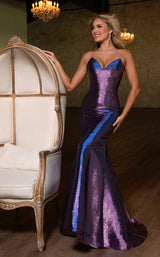 1 of 7 Rachel Allan 70743 Lilac Shimmer