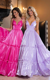 11 of 12 Rachel Allan 70748 Hot-Pink&Lilac