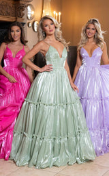 12 of 12 Rachel Allan 70748 Hot-Pink&Sage&Lilac