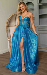 3 of 8 Rachel Allan 70791 Ocean Blue