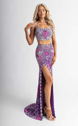 3 of 4 Rachel Allan 70794 Dress