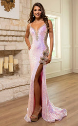 1 of 4 Rachel Allan 70798 Pink Iridescent
