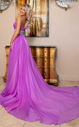 3 of 4 Rachel Allan 70827 Violet/Pink