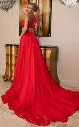 4 of 4 Rachel Allan 70827 Red/Hot Pink