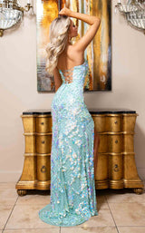 4 of 6 Rachel Allan 70829 Mint Iridescent