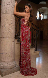 14 of 16 Rachel Allan 70831 Burgundy