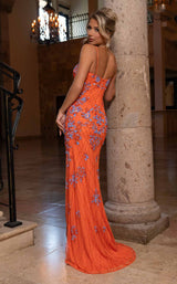 6 of 6 Rachel Allan 70842 Tangerine-Multi