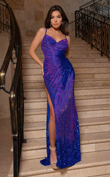 2 of 8 Rachel Allan 70860 Royal Ombre