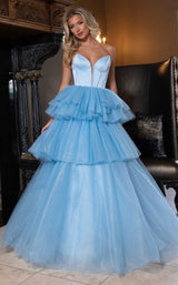 2 of 8 Rachel Allan 70876 Powder Blue