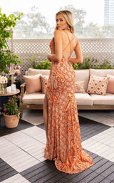 10 of 12 Rachel Allan 70901 Nude-Tangerine