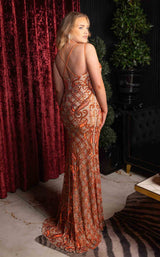 11 of 12 Rachel Allan 70901 Nude-Tangerine