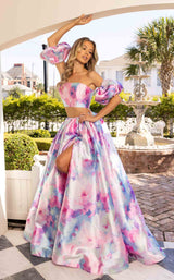 2 of 6 Rachel Allan 70921 Pink Multi