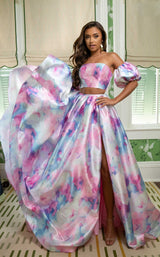 3 of 6 Rachel Allan 70921 Pink Multi