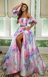 4 of 6 Rachel Allan 70921 Pink Multi