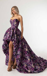 5 of 7 Rachel Allan 70928 Dress