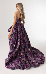 7 of 7 Rachel Allan 70928 Dress