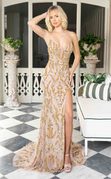 2 of 18 Rachel Allan 70931 Dress