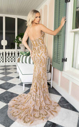 7 of 18 Rachel Allan 70931 Dress