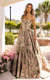 6 of 13 Rachel Allan 70939 Champagne Multi