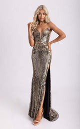 1 of 23 Rachel Allan 70948 Dress