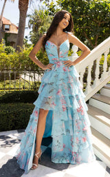 8 of 13 Rachel Allan 70953 Sky Blue Multi