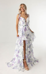 11 of 13 Rachel Allan 70953 White Multi