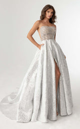 1 of 4 Rachel Allan 70956 Dress