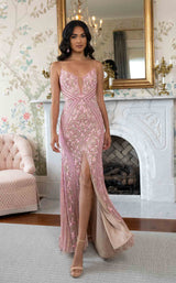 6 of 9 Rachel Allan 70958 Nude Pink